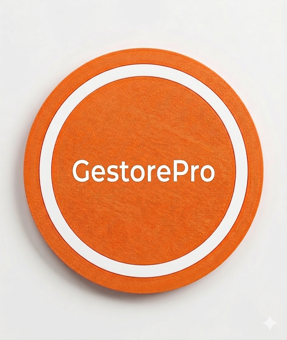 Logomarca disco diâmetro 75mm - 2 Cores