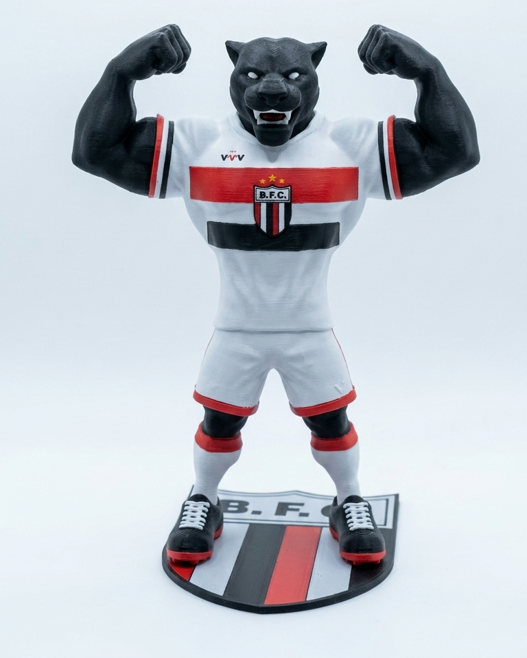 Mascote Pantera da Mogiana - Botafogo Futebol Clube RP