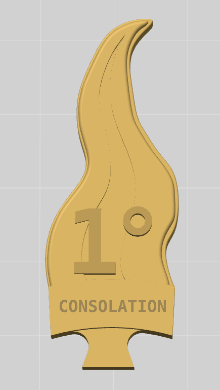 Raio de sol mandala 60 OURO Consolation